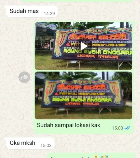 Pengiriman Papan Bunga Ringinputih Karangdowo
