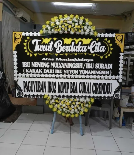 Papan Bunga Duka Ringinputih Karangdowo